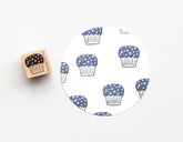 Stempel Muffin Perlenfischer